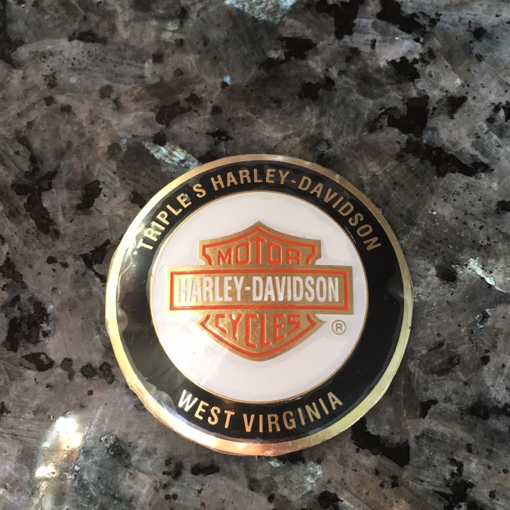 Harley Davidson Collection Button WV